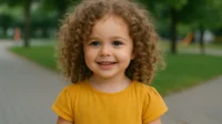 Model Rambut Keriting untuk Anak Perempuan yang Manis dan Menggemaskan
