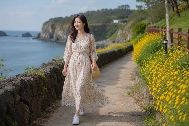 Dress Flowing untuk Tampilan Feminin dan Nyaman