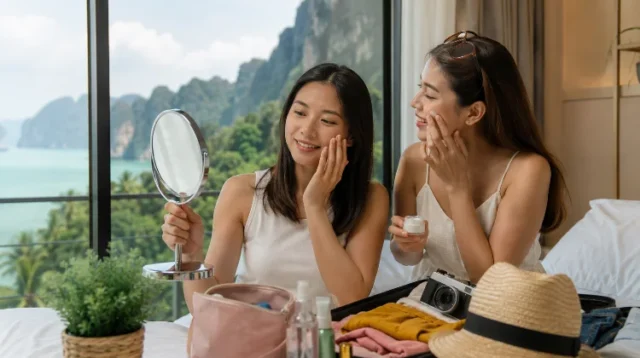 10 Cara Menjaga Kesehatan Kulit saat Traveling agar Tetap Sehat dan Glowing